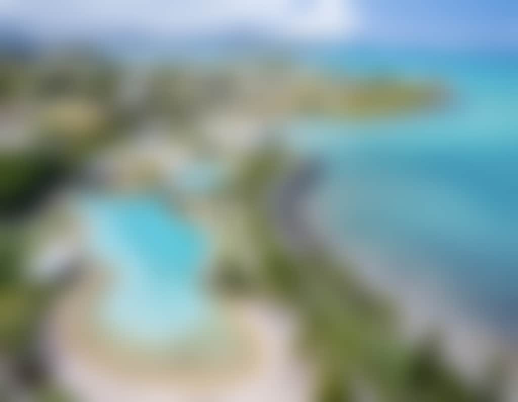 Airlie Beach Lagoon Aerial