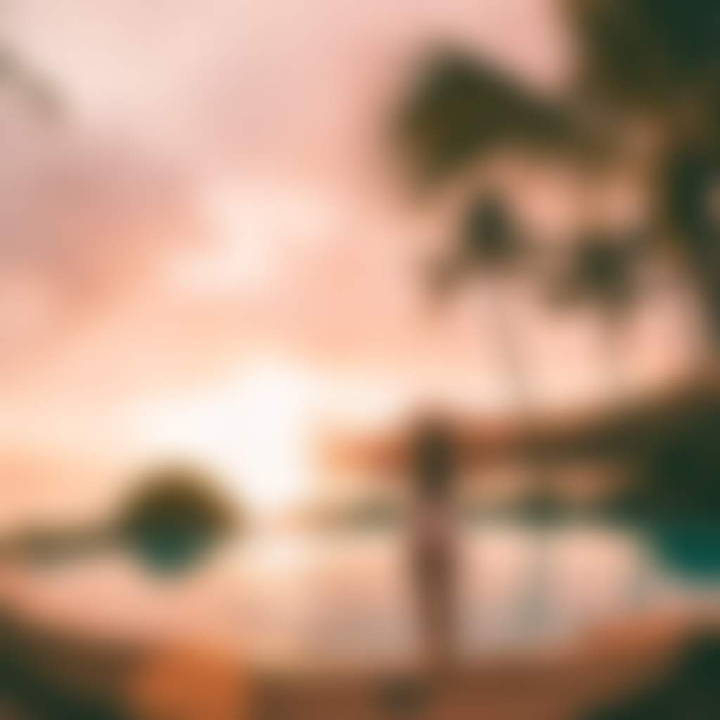 Hamilton Island Beach Club Pool Sunset