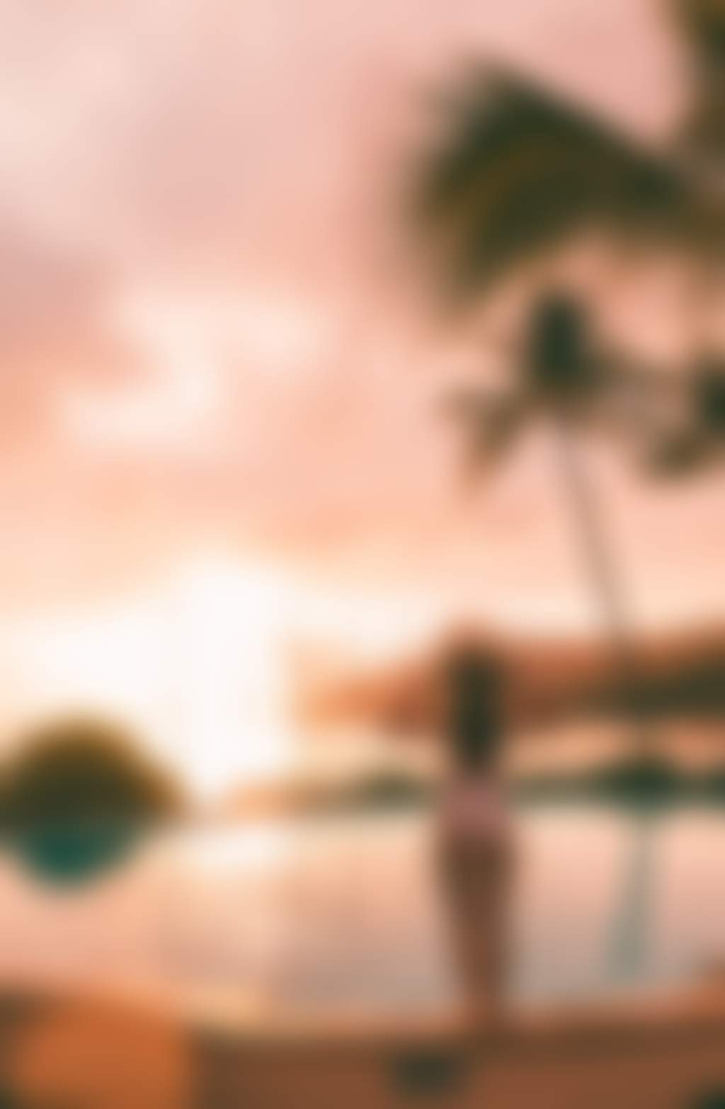 Hamilton Island Beach Club Pool Sunset