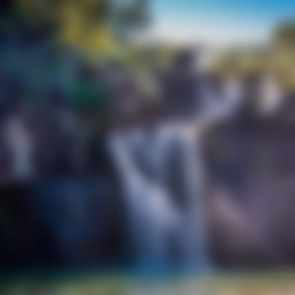 Cedar Creek Falls Flowing