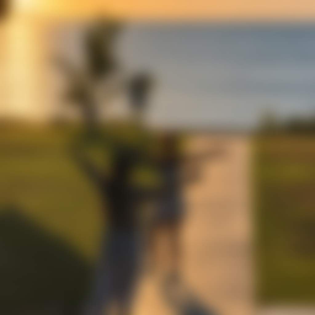 Golden Hour Seaside Dance