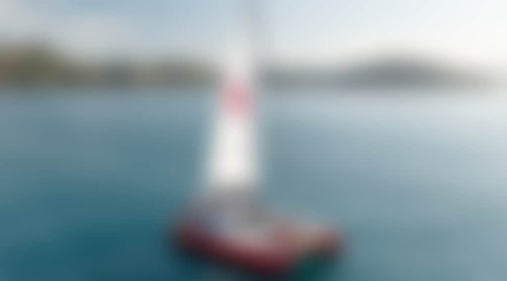 NECI Red Cat Adventures Catamaran Sailing Islands Aerial