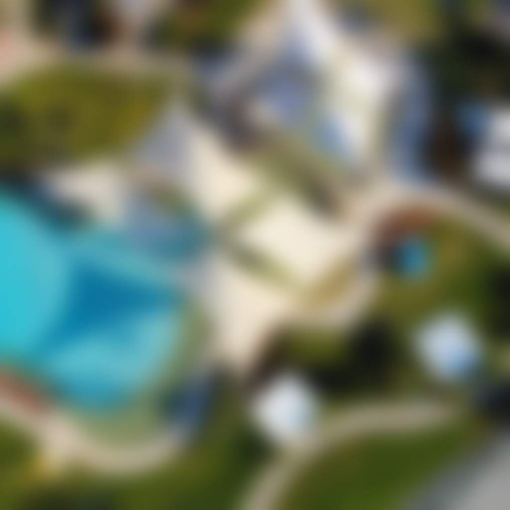 Airlie Beach Lagoon Top Down 1